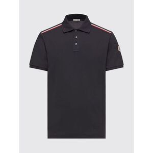Moncler Polo Shirt Men Blue
